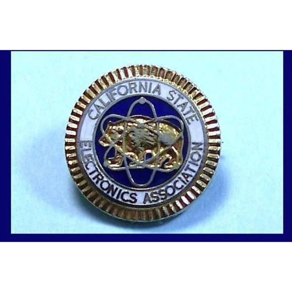 California State Electronics Association Pin